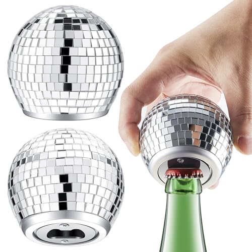 Singhoow Discokugel-Flaschenöffner für Junggesellinnenabschiede, Dekoration, Dosen- und Flaschenöffner für 70er-Jahre, Hochzeit, Versammlung, Retro-Party, Champagner, Cocktail, Trinkgeschirr, Zubehör, Singhoow Discokugel-Flaschenöffner für Junggesellinnenabschiede, Dekoration, Dosen- und Flaschenöffner für 70er-Jahre, Hochzeit, Versammlung, Retro-Party, Champagner, Cocktail, Trinkgeschirr, Zubehör, von Singhoow