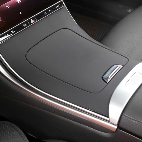 Mittelkonsole Verkleidung Silikon Aufkleber Konsolenabdeckung, Waschbar Innendekorations-Abdeckung Set für Mercedes-Benz W206 C-Class C300 C260 C200 AMG C43 2023 2024 2025 Innenzubehör von Singkin