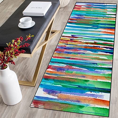 Single tree forest Teppichmatten Läufer，Läufer Teppich Flur，Modern Küchenläufer ，Teppich Läufer Meterware Kurzflor Wohnzimmer Flur Küche - Model 10-60 * 200CM von Single tree forest