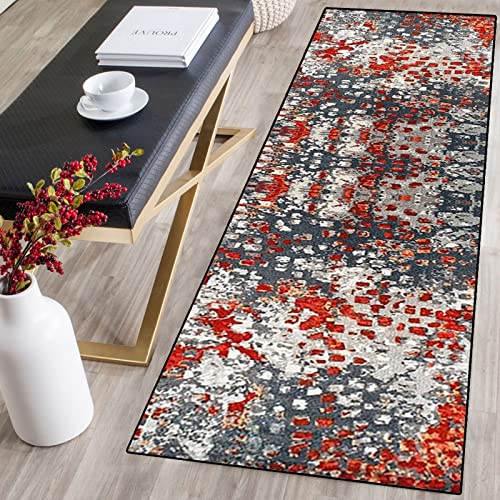 Single tree forest Teppichmatten Läufer，Läufer Teppich Flur，Modern Küchenläufer ，Teppich Läufer Meterware Kurzflor Wohnzimmer Flur Küche von Single tree forest