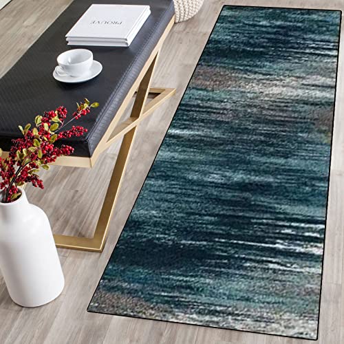 Single tree forest Teppichmatten Läufer，Läufer Teppich Flur，Modern Küchenläufer ，Teppich Läufer Meterware Kurzflor Wohnzimmer Flur Küche von Single tree forest
