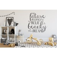 Beauty Ihrer Träume - Eleanor Roosevelt Vinyl Wand Wörter Individuelles Wohndekor von SingleStoneDecals