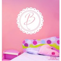 Monogramm Wand Aufkleber Öse - Vinyl Kunst Grafiken Benutzerdefinierte Wohnkultur Monogramm Wand Aufkleber Öse - Vinyl Kunst Grafiken Benutzerdefinierte Wohnkultur von SingleStoneDecals