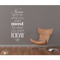 Was Sie Am Meisten Wollen Vinyl Wand Aufkleber Zitat - Sticker Art Custom Home Decor Was Sie Am Meisten Wollen Vinyl Wand Aufkleber Zitat - Sticker Art Custom Home Decor von SingleStoneDecals