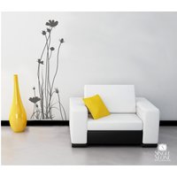 Blumen Wand Aufkleber Gänseblümchen | Medium - Vinyl Kunst Grafiken Benutzerdefinierte Wohnkultur von SingleStoneStudio