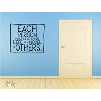 Rosa Parks Modell Für Andere Wandaufkleber - Vinyl Wand Worte Benutzerdefinierte Home Decor von SingleStoneStudio