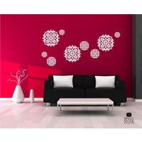 Wand Aufkleber Eisenwerke Blättern Kit - Vinyl Kunst Eisen Werke Custom Home Dekor von SingleStoneStudio