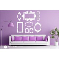Bild Rahmen Wand Aufkleber Barock Sammlung | Groß Custom Home Dekor von SingleStoneStudios