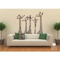 Giraffen Wandtattoos Individuelles Kinderzimmer Dekor von SingleStoneStudios