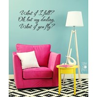 Was, Wenn Sie Fliegen - Kinder Wand Aufkleber Zitat Benutzerdefinierte Kinderzimmer Home Decor Was, Wenn Sie Fliegen - Kinder Wand Aufkleber Zitat Benutzerdefinierte Kinderzimmer Home Decor von SingleStoneStudios