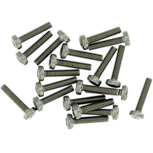 M3,5 (3,5 mm x 10 mm) Pozidriv-Maschinenschraube – Edelstahl (A2) (20 Stück) von Singularity Supplies