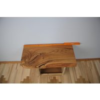 Rustikale Eiche Tischplatte Waschtisch, Schreibtisch Oder Insel | 70 X 35 cm von SinkAndSurface