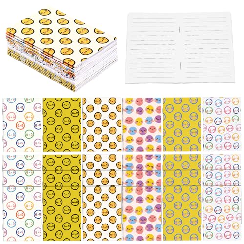 Sinload 24 Pcs Inspirational Smile Notepads Pocket Affirmation Notebook Back to School Notebook Lined Journals First Day of School Welcome Gift for Classmate Student Teacher Office Coworker Sinload 24 Pcs Inspirational Smile Notepads Pocket Affirmation Notebook Back to School Notebook Lined Journals First Day of School Welcome Gift for Classmate Student Teacher Office Coworker von Sinload