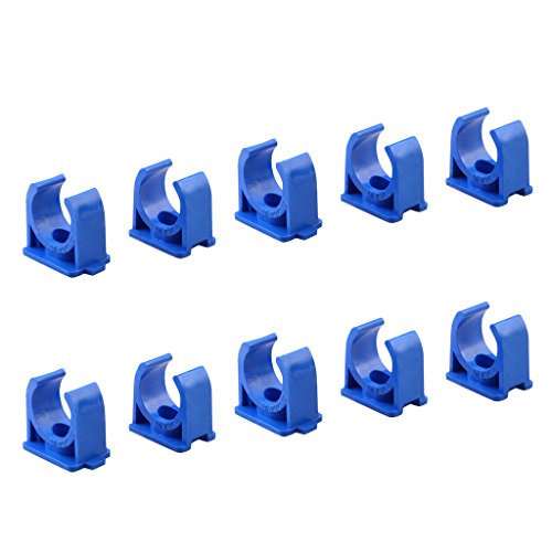 Sinmova 10PCS 20mm U Typ Rohrschellen Rohrleitung Beschläge Blau von Sinmova