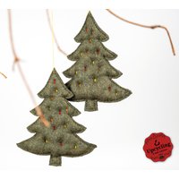Handgenähter Weihnachtsbaum Als Weihnachtsdekoration Handgenähter Weihnachtsbaum Als Weihnachtsdekoration von SinnUpcycling