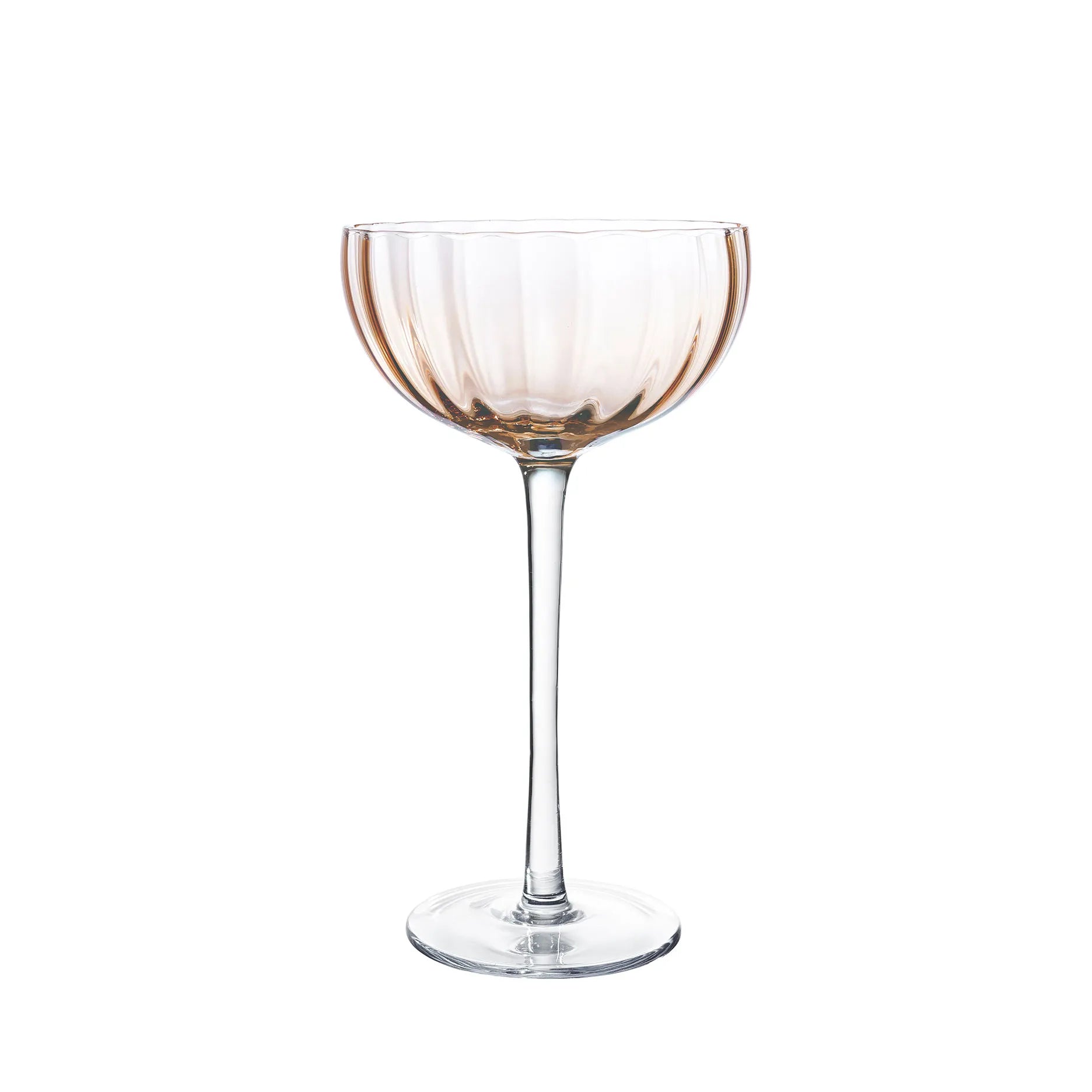 Candy Champagnerglas Braun/Transparent - Braun - Sinnerup von Sinnerup