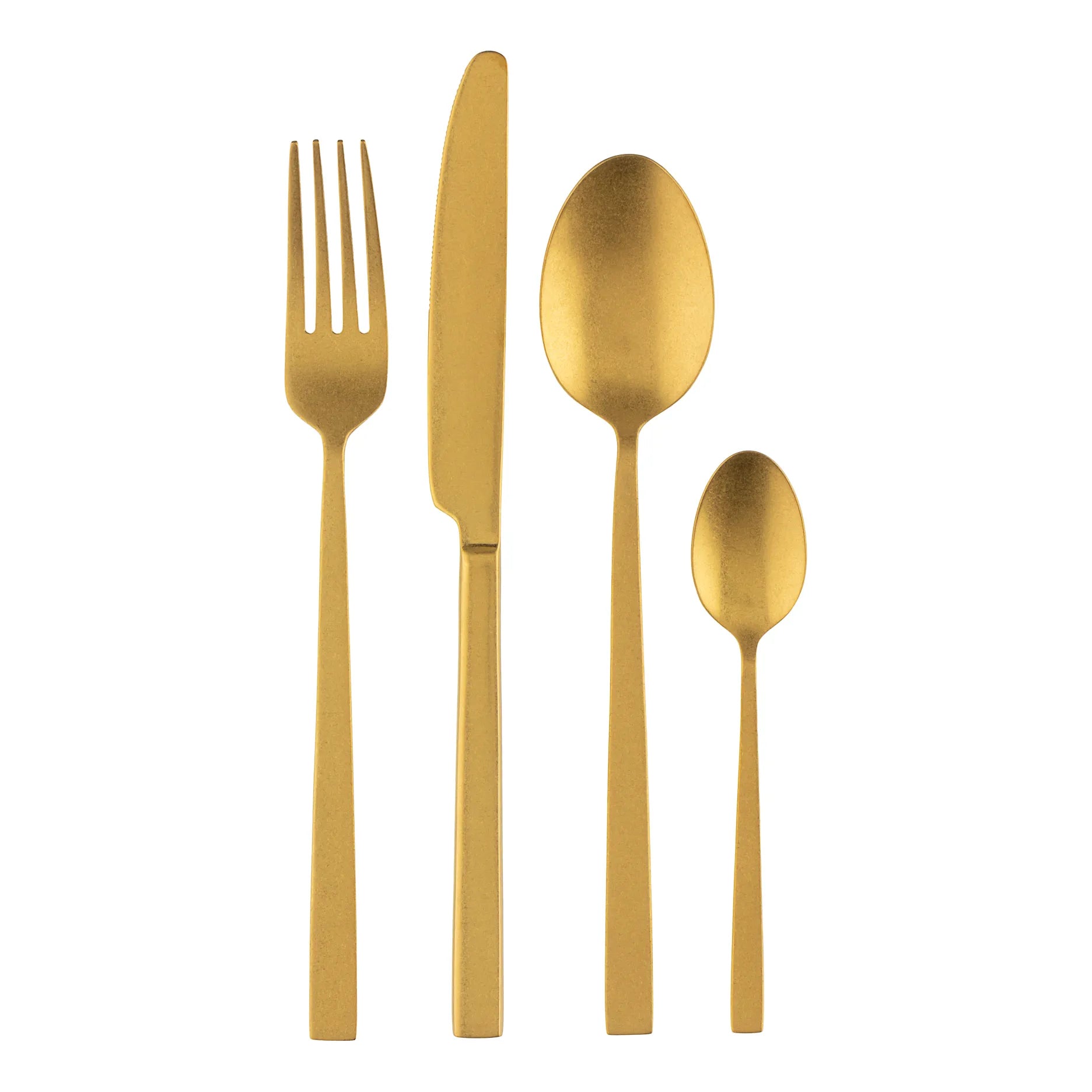 Modern Vintage Besteck Set 16-tlg. Gold - Gold - Sinnerup von Sinnerup