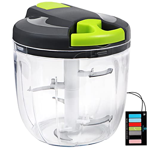 Sinnsally Zwiebelschneider Manuell,900ml Zwiebel Zerkleinerer Große mit seilzug,Gemüseschneider Manuell,Vegetable Onion Chopper Multizerkleinerer,Multischneider,Blitzhacker Universalhacker Sinnsally Zwiebelschneider Manuell,900ml Zwiebel Zerkleinerer Große mit seilzug,Gemüseschneider Manuell,Vegetable Onion Chopper Multizerkleinerer,Multischneider,Blitzhacker Universalhacker von Sinnsally