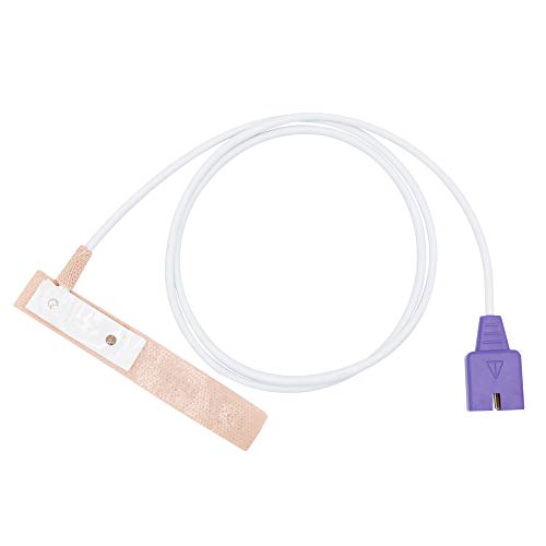 Sino-k Medcial Neonatal Spo2-Sensor für Erwachsene für N- oder MAX-N-Sonde, 9-polig, FDA/CE-geprüft, Einzelpatientengebrauch, Neugeborene/Erwachsene (<3 kg/>40 kg), 1 x Einweg-Oximax-Spo2-Sensor für von Sino-K