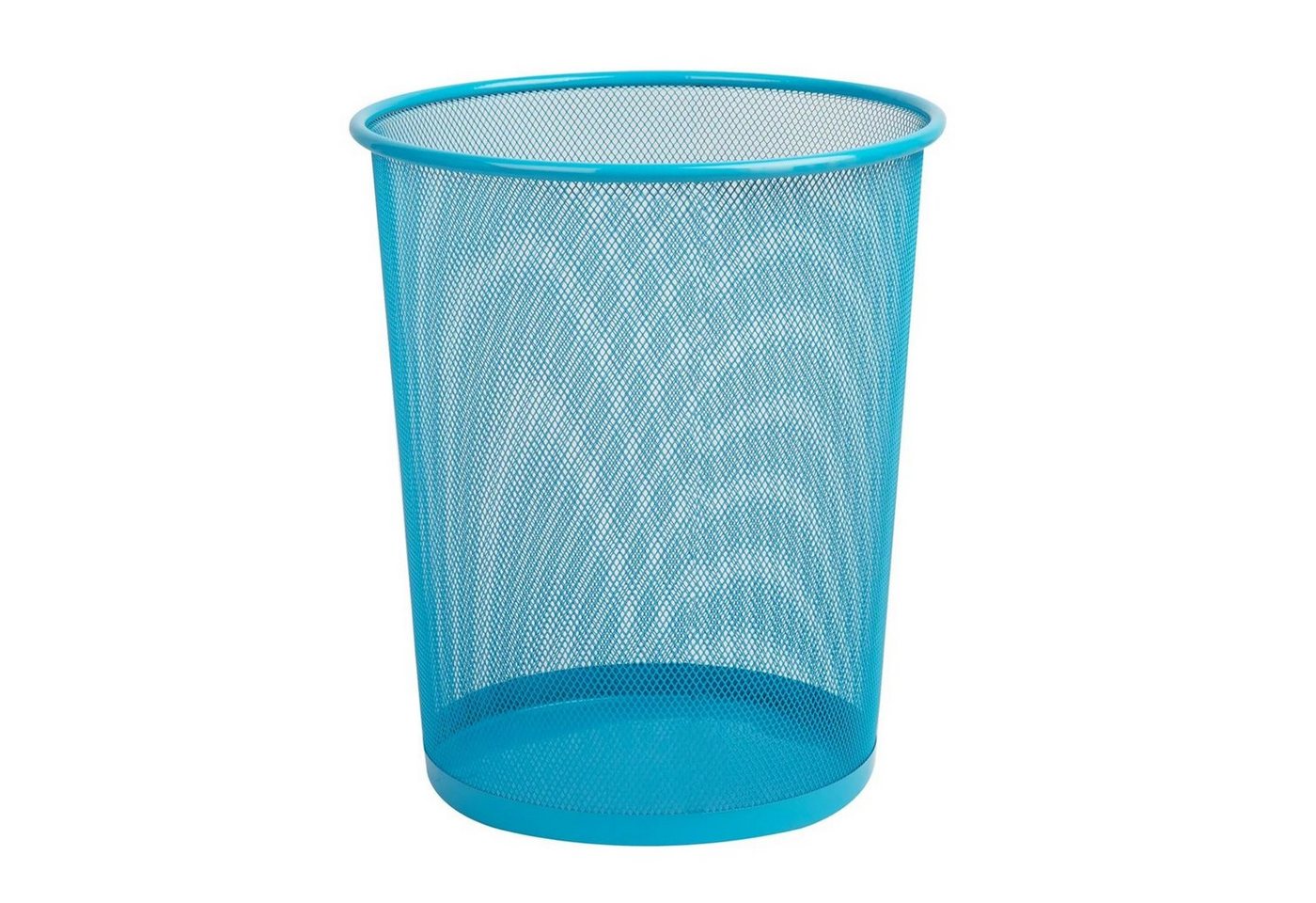 Sinoba Papierkorb Mülleimer Papierkorb Mesh aus Metall Höhe 34 cm 18 L rund, Drahtmetall von Sinoba