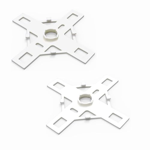 Sintrix-Fab 2 x Fernbedienungshalterung/Montageplatte für Velux Integra Fernbedienungen - passend für KLI 310, KLI 311, KLI 312, KLI 313 Rollos Elektro & Solar Funk Wandtaster von Sintrix Fab