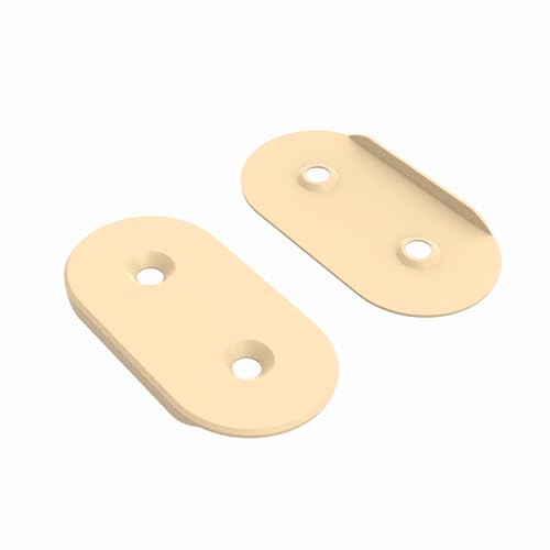 Sintrix Fab Verbinder, kompatibel mit IKEA Kallax Regal – Verbindungselement für 2 oder 4 Kallax Regale – stabile Verbindung, hochwertiges Design, verschiedene Farben, 2er Set (Holz) von Sintrix Fab