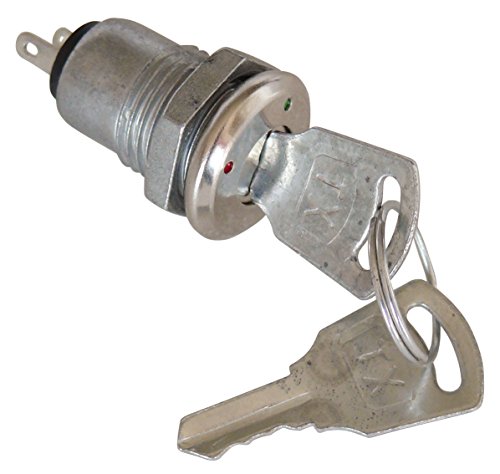 Miniatur Schlüsselschalter 2 Schlüssel Sicherung Schloss Schalter Mini Schließer Metall von Sintron