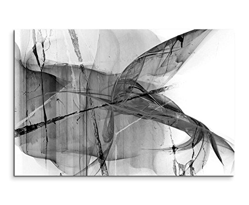 Abstrakt 1427-120x80cm SCHWARZ-WEISS Bilder - Wandbild Kunstdruck in XXL Format - Fertig Aufgespannt – TOP - Leinwand - Wand Bild - Kunst Bild - Wandbild abstrakt XXL Abstrakt 1427-120x80cm SCHWARZ-WEISS Bilder - Wandbild Kunstdruck in XXL Format - Fertig Aufgespannt – TOP - Leinwand - Wand Bild - Kunst Bild - Wandbild abstrakt XXL von Paul Sinus Art