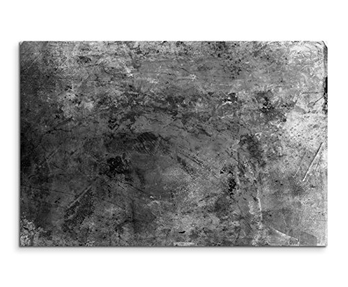 Sinus Art Abstrakt 971-120x80cm SCHWARZ-Weiss Bilder - Wandbild Kunstdruck in XXL Format - Fertig Aufgespannt – TOP - Leinwand - Wand Bild - Kunst Bild - Wandbild abstrakt XXL von Sinus Art