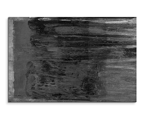 Sinus Art Abstrakt 994-120x80cm SCHWARZ-Weiss Bilder - Wandbild Kunstdruck in XXL Format - Fertig Aufgespannt – TOP - Leinwand - Wand Bild - Kunst Bild - Wandbild abstrakt XXL von Sinus Art