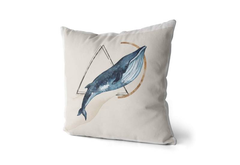 Sinus Art Dekokissen Dekokissen Kissen Pastellfarben Eauzone Blauwal Wasserfarben Motiv Kunstvoll Dekorativ Weich Schön Sinus Art Dekokissen Dekokissen Kissen Pastellfarben Eauzone Blauwal Wasserfarben Motiv Kunstvoll Dekorativ Weich Schön von Sinus Art