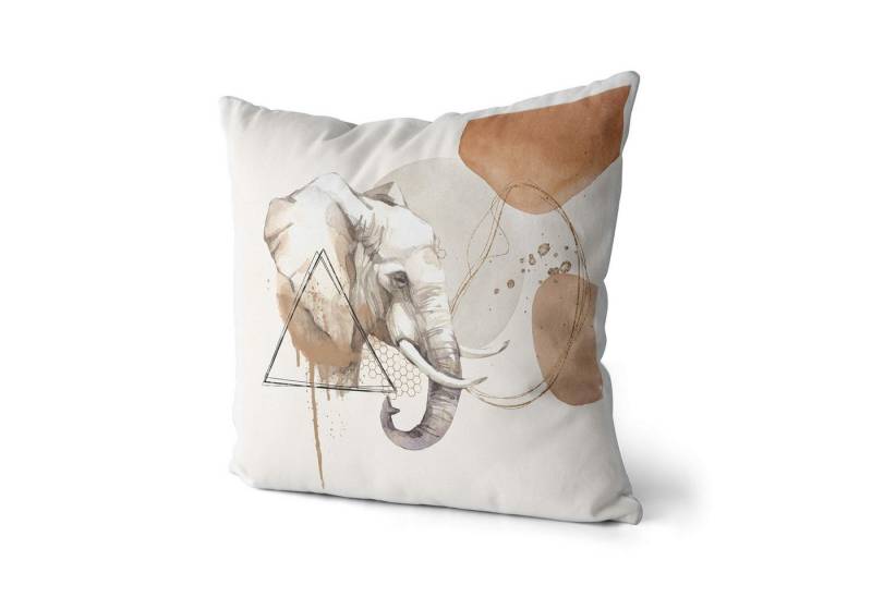 Sinus Art Dekokissen Kissen Dekokissen Kuschelig Eauzone Aquarell Elefant Pastelltöne Dekorativ Schön Weich Sinus Art Dekokissen Kissen Dekokissen Kuschelig Eauzone Aquarell Elefant Pastelltöne Dekorativ Schön Weich von Sinus Art