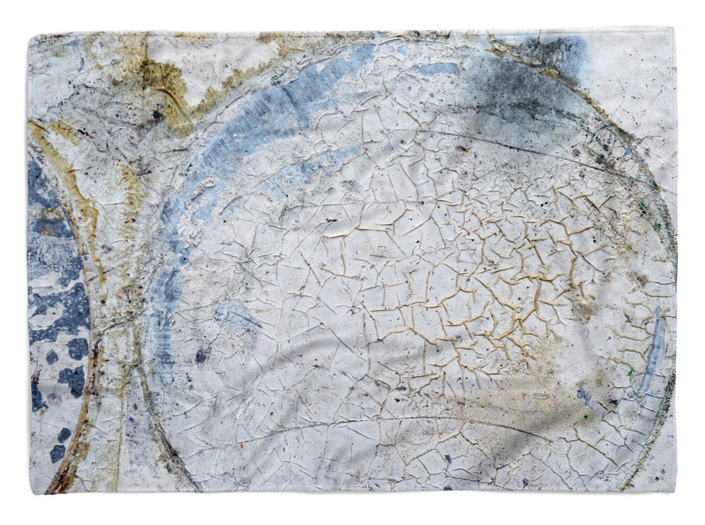 Sinus Art Handtücher Handtuch Strandhandtuch Saunatuch Kuscheldecke mit Fotomotiv alte Wandstruktur Abstrakt A, Baumwolle-Polyester-Mix (1-St), Handtuch von Sinus Art