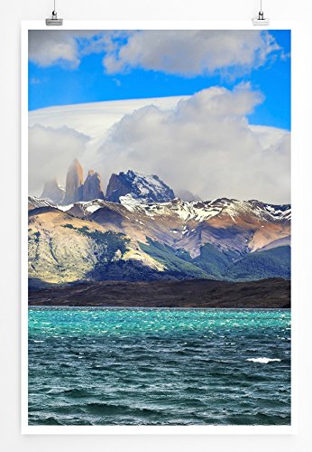 Sinus Art Kunst und Deko Poster - Landschaftsfotografie – Nationalpark Torres del Paine Pantagonien Chile- Fotodruck in gestochen scharfer Qualität Sinus Art Kunst und Deko Poster - Landschaftsfotografie – Nationalpark Torres del Paine Pantagonien Chile- Fotodruck in gestochen scharfer Qualität von Paul Sinus Art