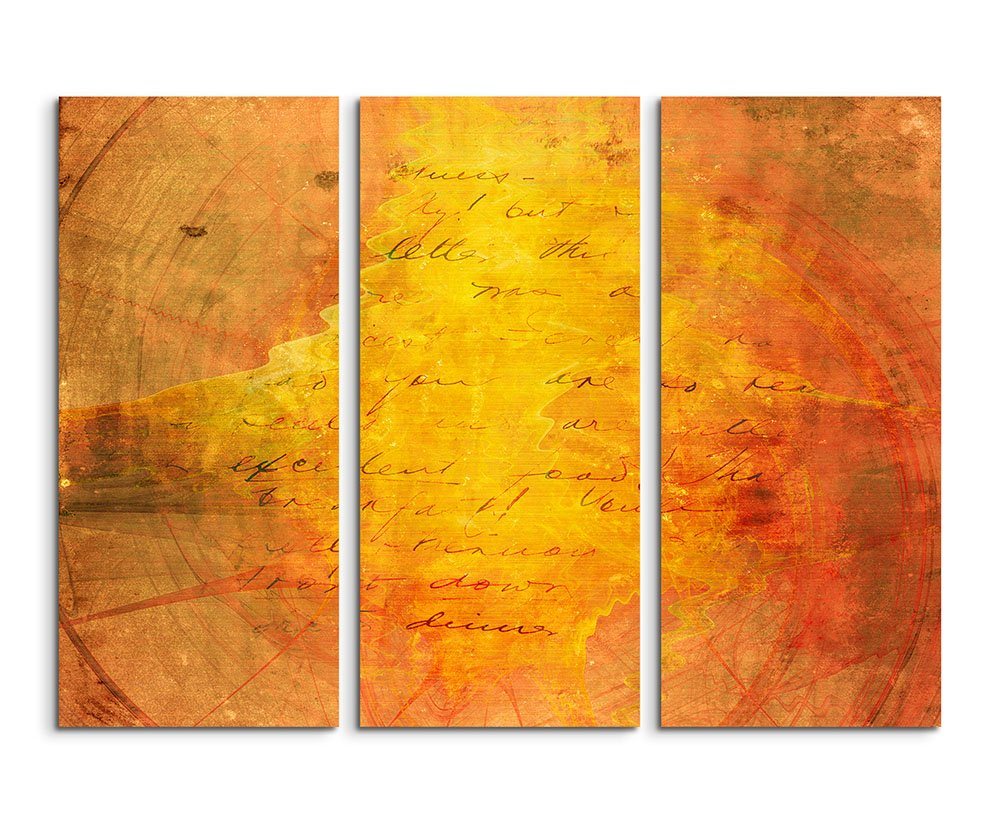 Sinus Art Leinwandbild 130x90cm Wandbild Abstrakt 1030 -3x90x40cm von Sinus Art