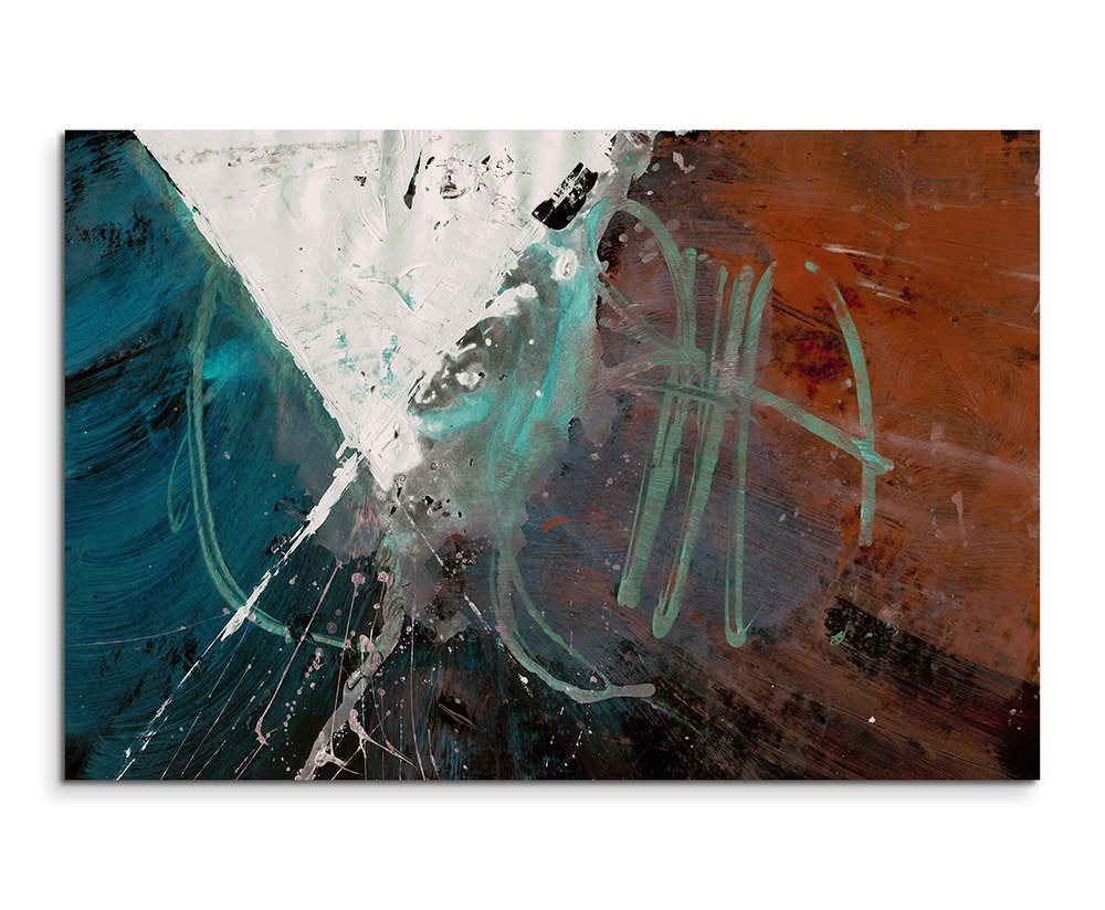 Sinus Art Leinwandbild »Abstrakt 654 120x80cm« von Sinus Art
