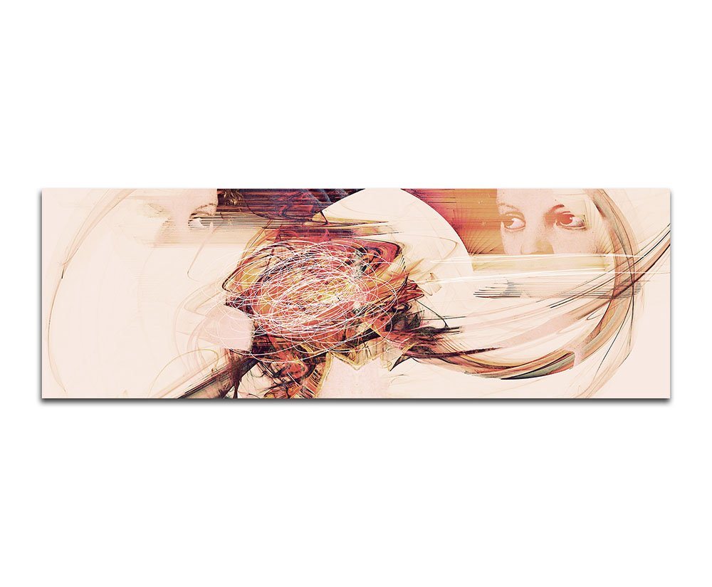 Sinus Art Leinwandbild »Abstrakt279 150x50cm« von Sinus Art