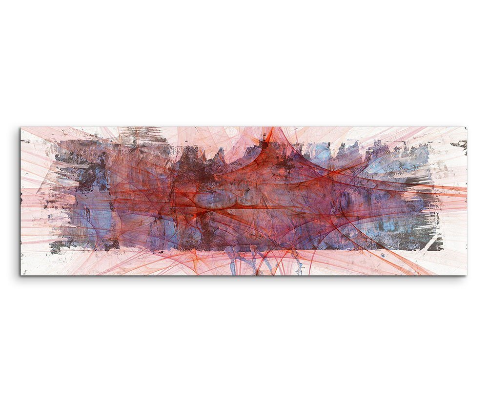 Sinus Art Leinwandbild Abstraktes Panoramabild 1201 150x50cm von Sinus Art