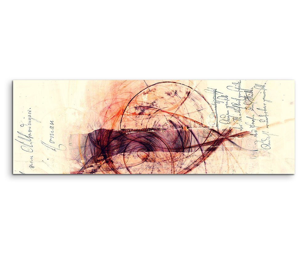 Sinus Art Leinwandbild »Abstraktes Panoramabild 1425 150x50cm« von Sinus Art