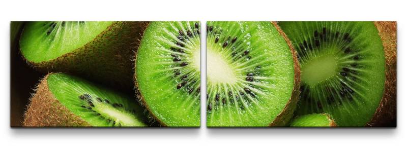 Sinus Art Leinwandbild Kiwis in einer Holz Schüssel Wandbild in verschiedenen Größen Sinus Art Leinwandbild Kiwis in einer Holz Schüssel Wandbild in verschiedenen Größen von Sinus Art