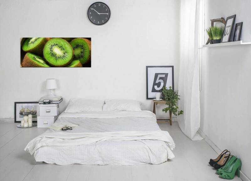 Sinus Art Leinwandbild Kiwis in einer Holz Schüssel Wandbild in verschiedenen Größen Sinus Art Leinwandbild Kiwis in einer Holz Schüssel Wandbild in verschiedenen Größen von Sinus Art