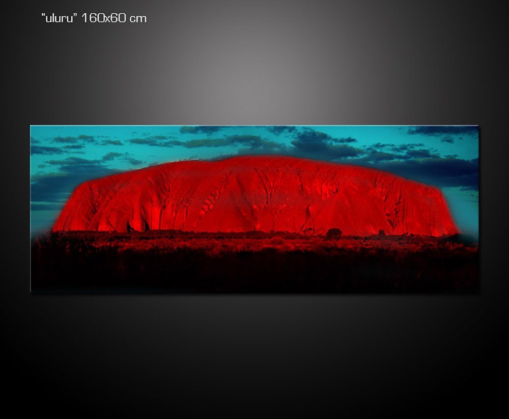 Sinus Art Leinwandbild Uluru von Sinus Art