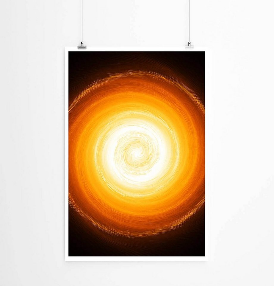 Sinus Art Poster 60x90cm Illustration Poster Feuerball Sinus Art Poster 60x90cm Illustration Poster Feuerball von Sinus Art
