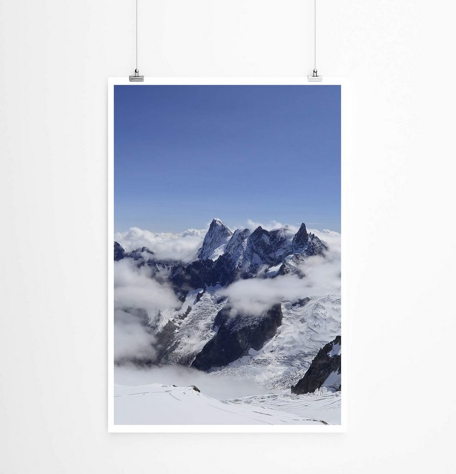 Sinus Art Poster 60x90cm Poster Landschaftsfotografie - Über den Wolken Sinus Art Poster 60x90cm Poster Landschaftsfotografie - Über den Wolken von Sinus Art