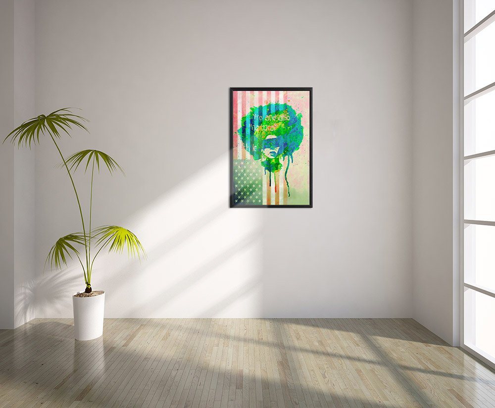 Sinus Art Poster Afro, Art-Poster, 61x91cm Sinus Art Poster Afro, Art-Poster, 61x91cm von Sinus Art