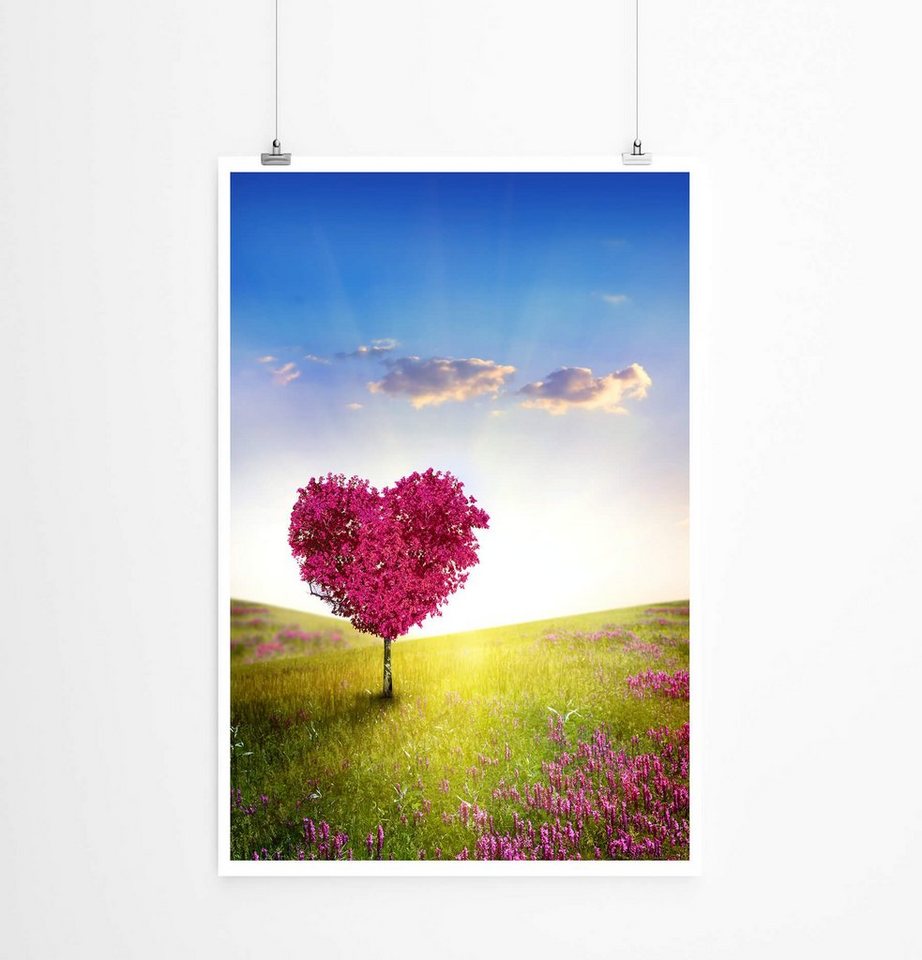 Sinus Art Poster Baum der Liebe 60x90cm Poster Sinus Art Poster Baum der Liebe 60x90cm Poster von Sinus Art