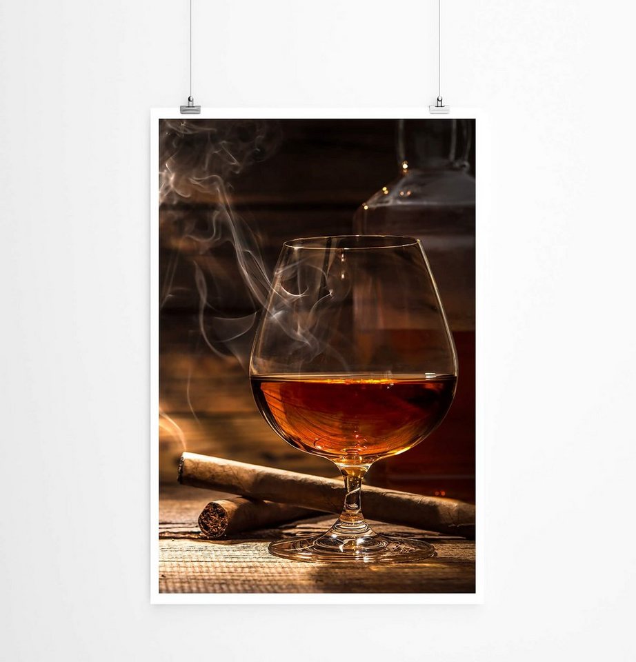 Sinus Art Poster Cognac und Zigarren 60x90cm Poster Sinus Art Poster Cognac und Zigarren 60x90cm Poster von Sinus Art
