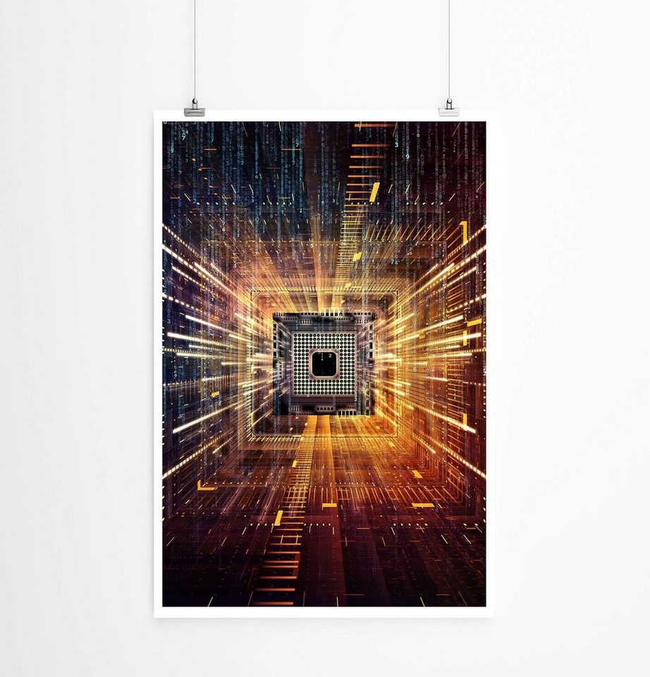 Sinus Art Poster Fluide Technologie 60x90cm Poster Sinus Art Poster Fluide Technologie 60x90cm Poster von Sinus Art