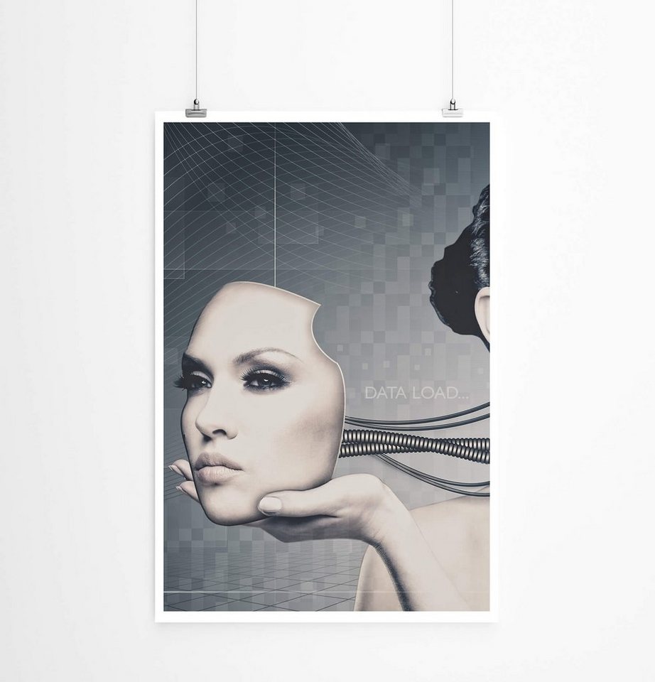 Sinus Art Poster Fotocollage Zukunftstechnologie 60x90cm Poster Sinus Art Poster Fotocollage Zukunftstechnologie 60x90cm Poster von Sinus Art