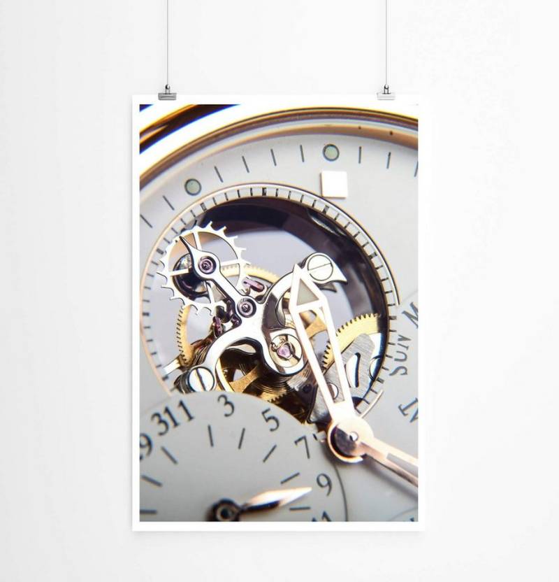 Sinus Art Poster Künstlerische Fotografie  Luxuriöse Schweizer Uhr 60x90cm Poster von Sinus Art